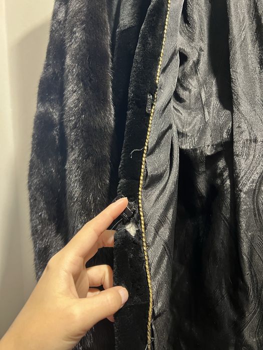 Шуба стриженная норка