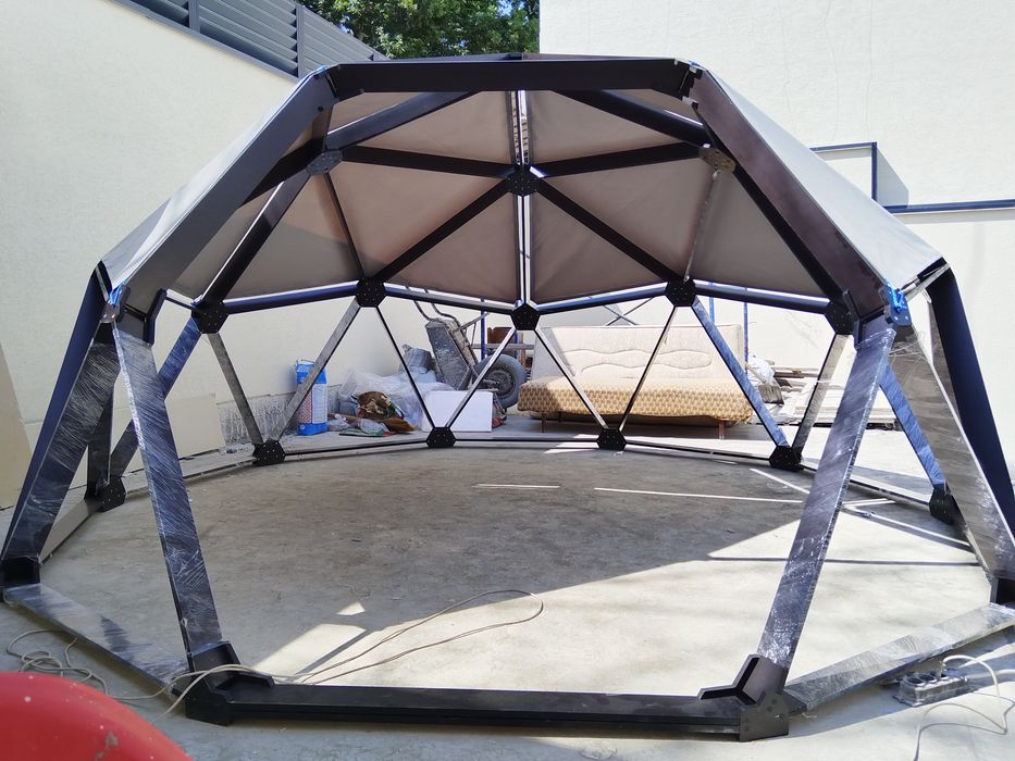 Беседка, куполная беседка, гумбаз, аура, глампинг.Besedka, kupolnaya b