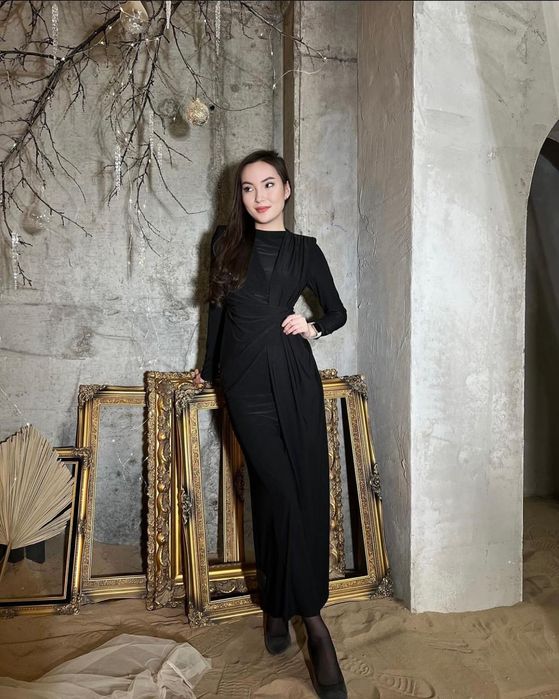 Платье черное новая. Кешкы койлек