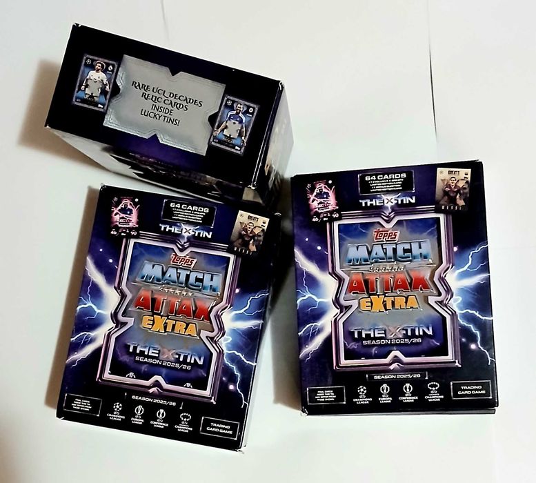 Topps X Tin Match Attax 2025 2026