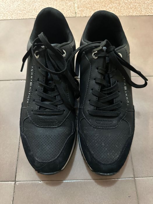 Tommy Hilfiger кожени маратонки