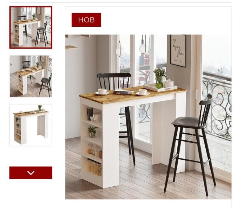 Чисто нова бар маса