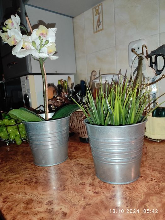 Искусственные растения и кашпо производство IKEA.