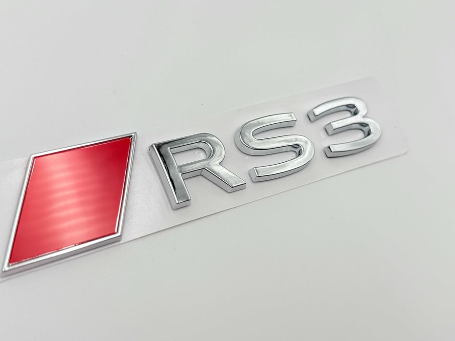 Emblema AUDI RS3 spate crom NOU