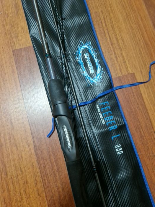 Vând combo Lanseta Browning Sphere 3.30 L de 70g cu mulineta okuma custom black de 4000