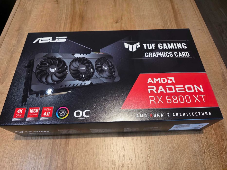 Видеокарта ASUS TUF GAMING Radeon RX 6800 XT OC Edition