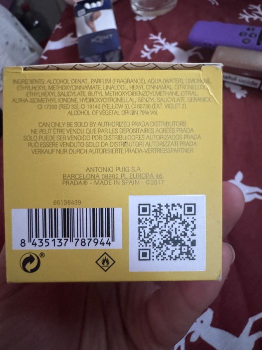 Parfum original Prada