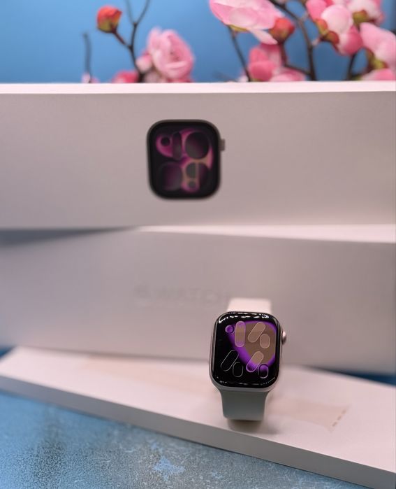 ГАРАНЦИОНЕН!!! Apple Watch 11 GPS, Корпус Rose Gold Aluminium 42mm