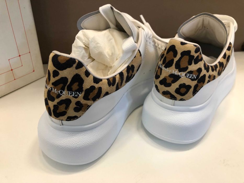 Alexander McQueen 35,5 new color leopard, originali, full box