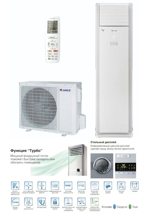 Колонный кондиционер Gree 48 Invertor T-Fresh