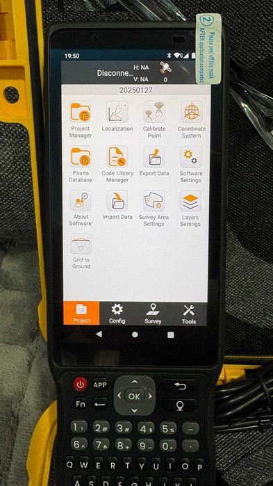 MARVEL - LASER 100m GNSS + 2 X  CAMERE - AR - RTK South CHC Trimble