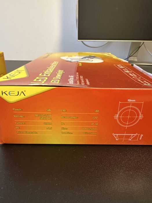 Becuri LED 5W 3000K - Alb cald