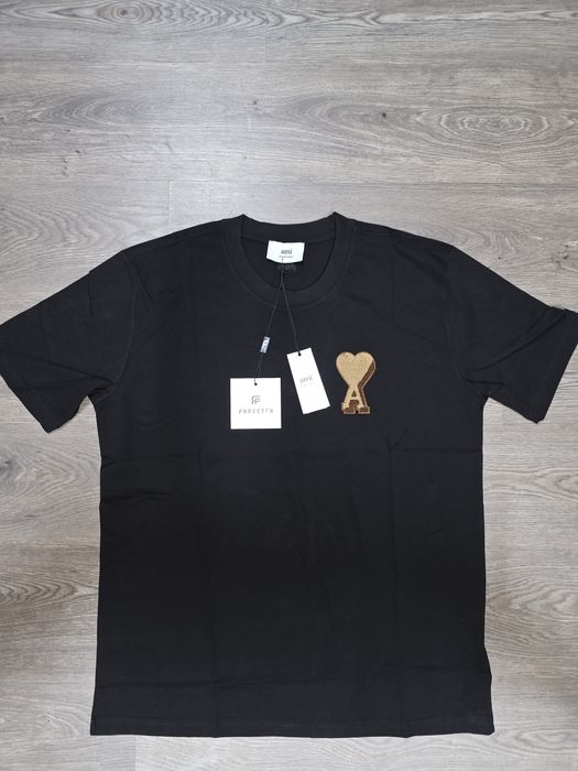 2x tricouri AMI Paris – alb & negru