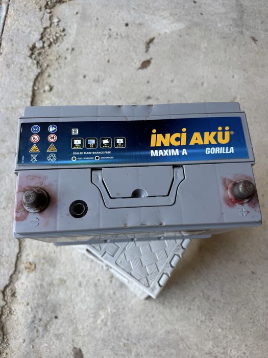 Продавам акумулатор Inci Akü 100 Ah (830 A) – за Toyota Prado 150