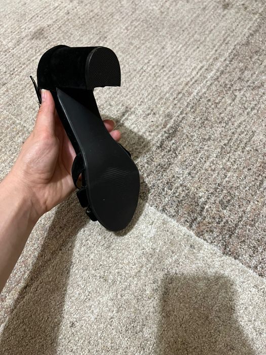 Sandale din material textil