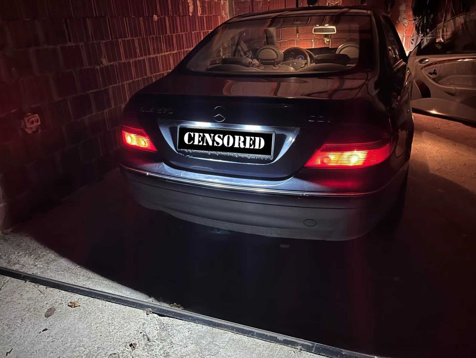 ГАРАНЦИЯ! LED Плафони за Заден Номер на Mercedes W203 W211 C219 R171