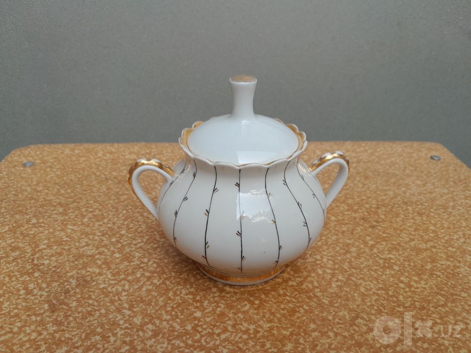 Винтажный чайный сервиз СССР (1970г.)