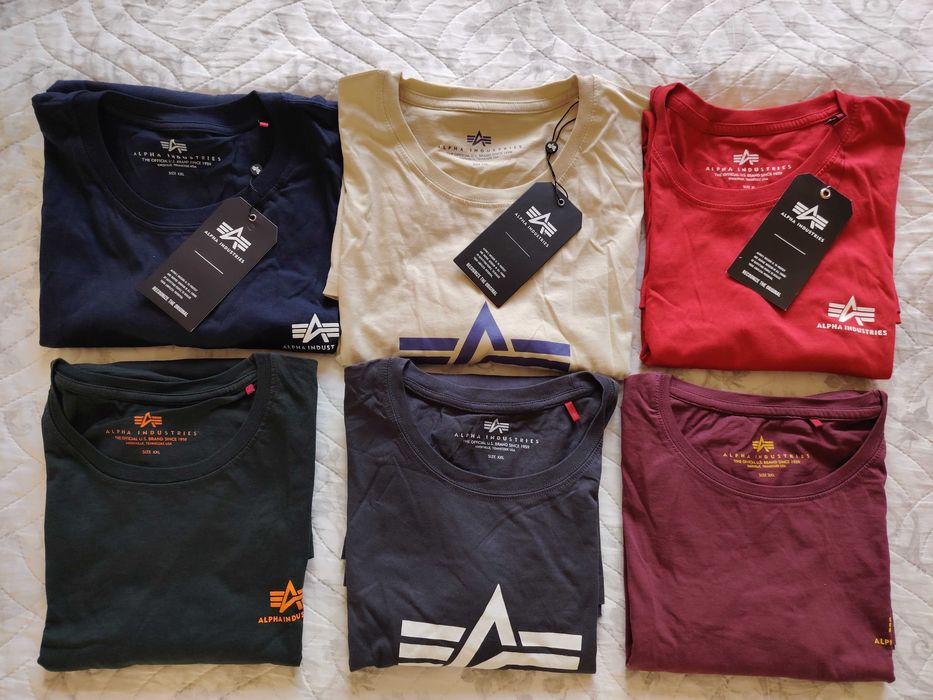 ALPHA INDUSTRIES, DIESEL, Levi's, Man's World (GB) и др. - тениски и блузи размер L/XL/XXL/3XL