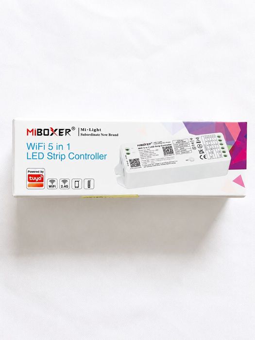 Controler Smart LED 5 în 1 MiBoxer WL5 (WiFi + RF 2.4GHz) Tuya/Smart Life