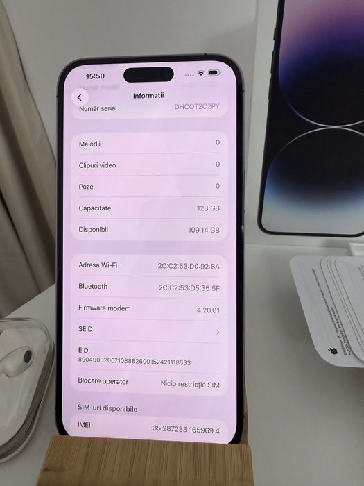 iPhone 14 Pro Max, 128Gb, Bat 85%