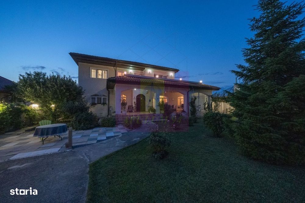 Vila superba in stil mediteranean Saftica- Corbeanca-  COMISION 0.