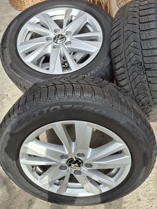 Roți cu jante originale Vw Caddy Touran Sharan Passat  Golf