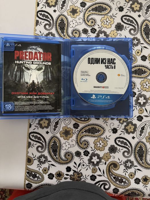 игравой диск одни из нас 2 на playstation 4