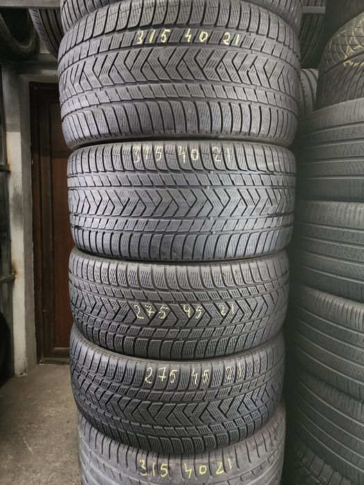 315 40 21 cu 275 45 21 set de 4 pirelli 2022 iarnă