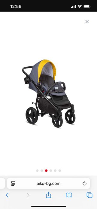 Бебешка количка 3 в 1 Buba Bella