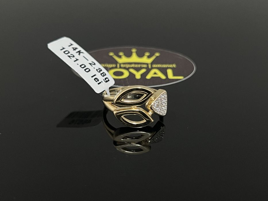 Bijuteria Royal CB : Inel dama aur 14k 585   2,38 gr
