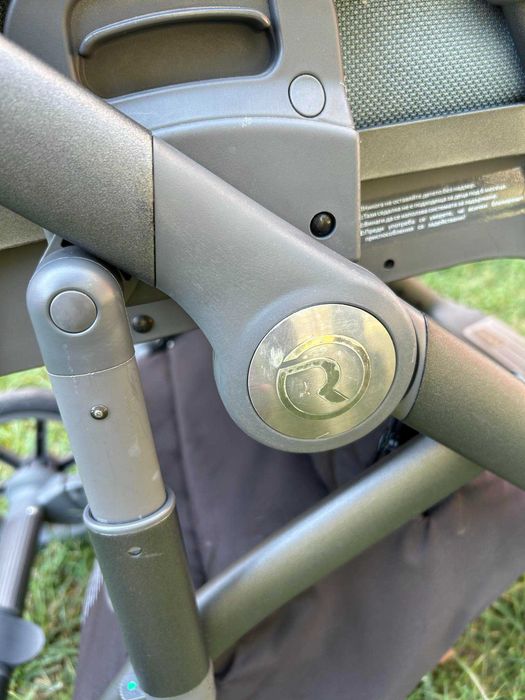 Бебешка количка 2 в 1 Roan BASS NEXT Ocean Mood