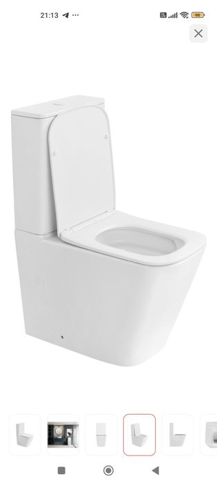 Продам новый унитаз компакт, монолит