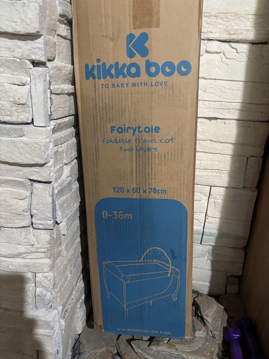 Детска кошара за игра и спане Kikaboo