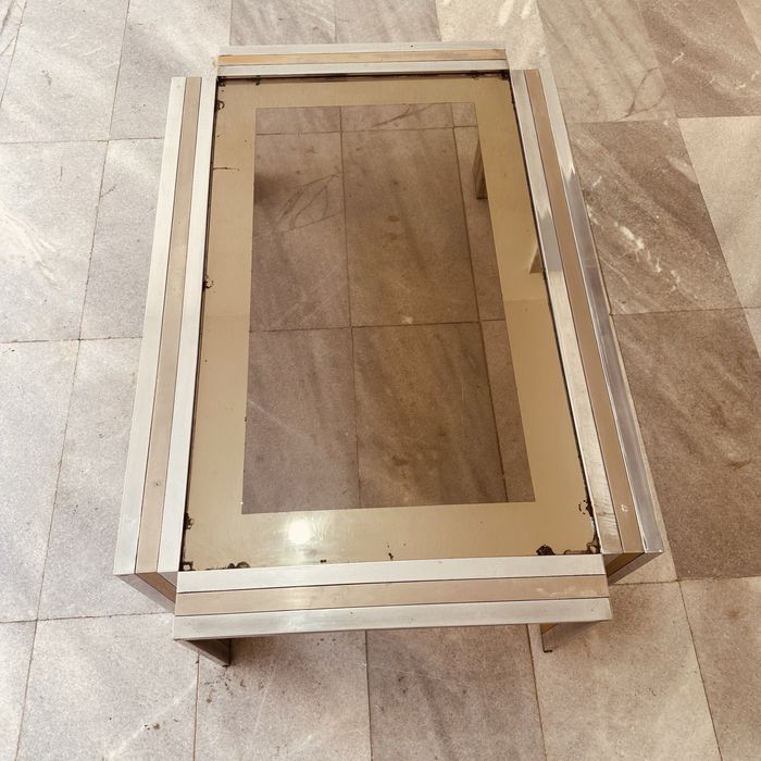 Дизайнерска холна маса – стил Romeo Rega, 70-те