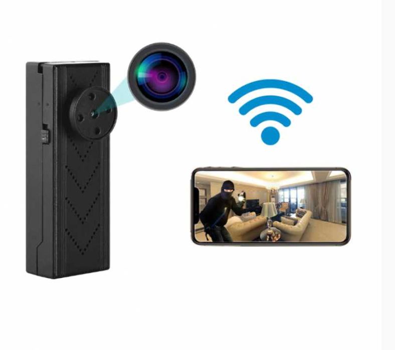 Sistem pentru Copiat: Casca de copiat cu Camera Video in Nasture NOU