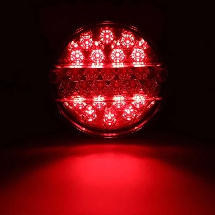 2 броя led лед диоден стоп тип хамбургер 12v-24v, за камион, ...