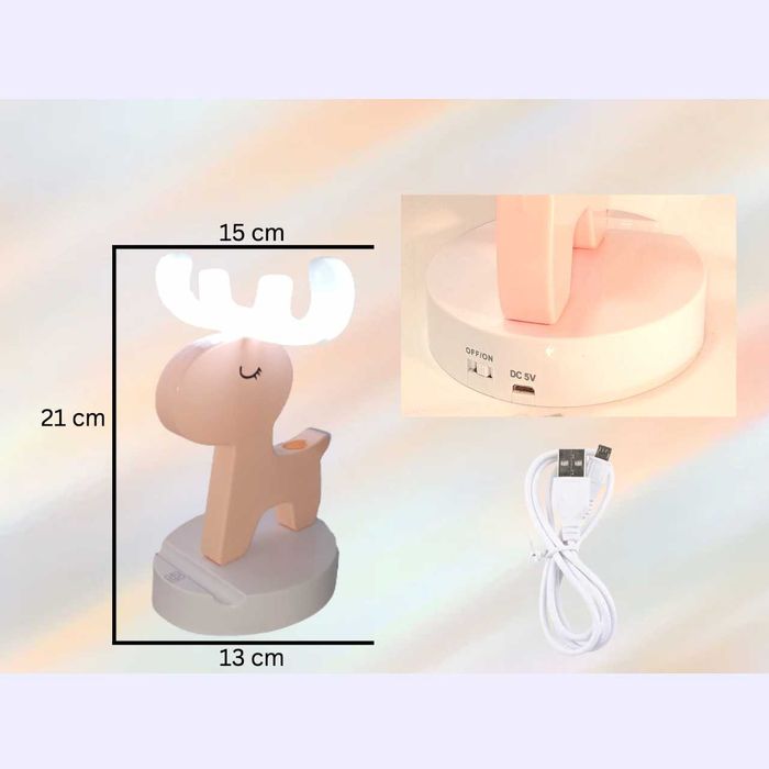 Lampa de veghe reincarcabila cu leduri