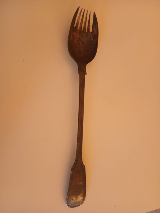 Furculița 35 cm argint  an 1866