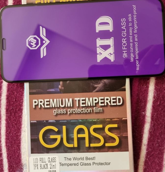 Protecție ecran sticla  A12 , A50 , A71 , iPhone 11