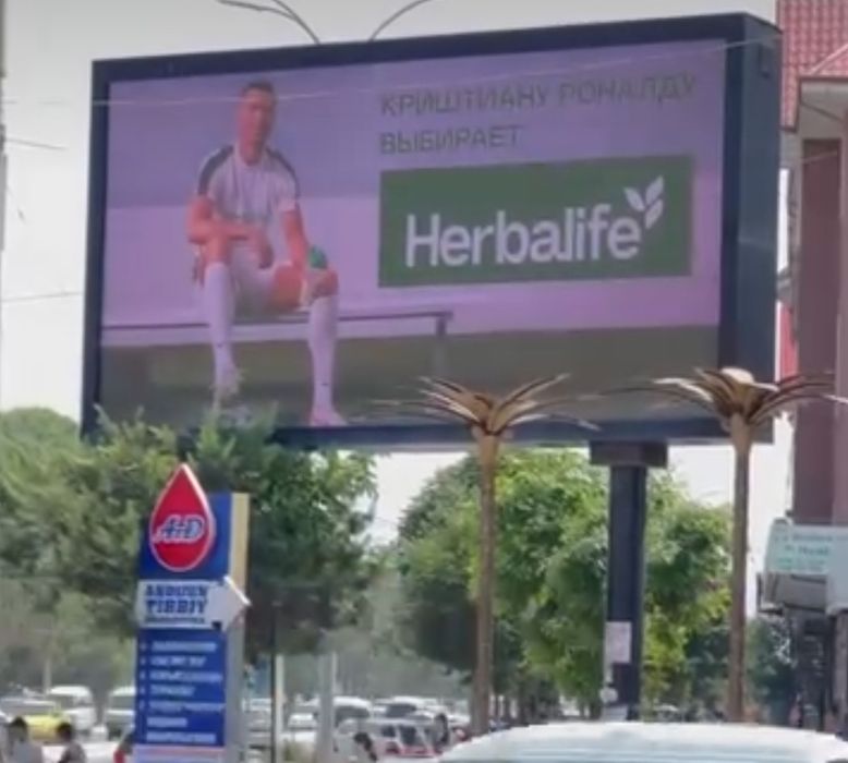 Led ekran va bilbordlarda reklama