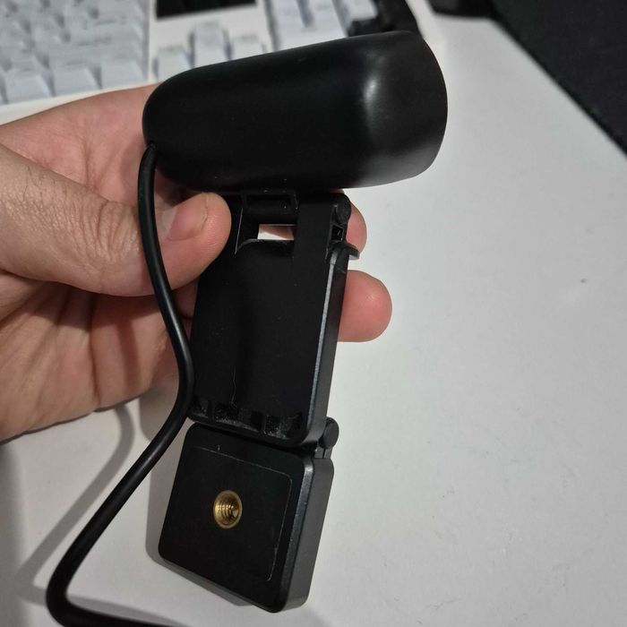 Camera web PC/Laptop cu microfon, Full HD, USB, Negru