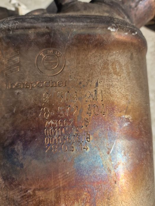 Catalizator și Filtru de particule bmw 320D
