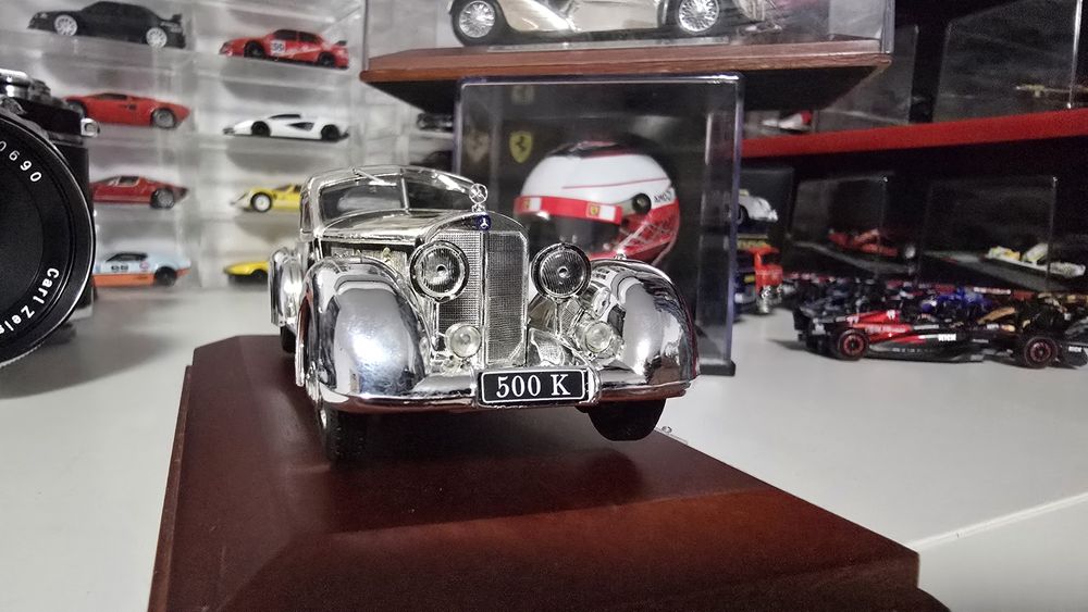 Mercedes Benz 500k - Silver Cars Collection