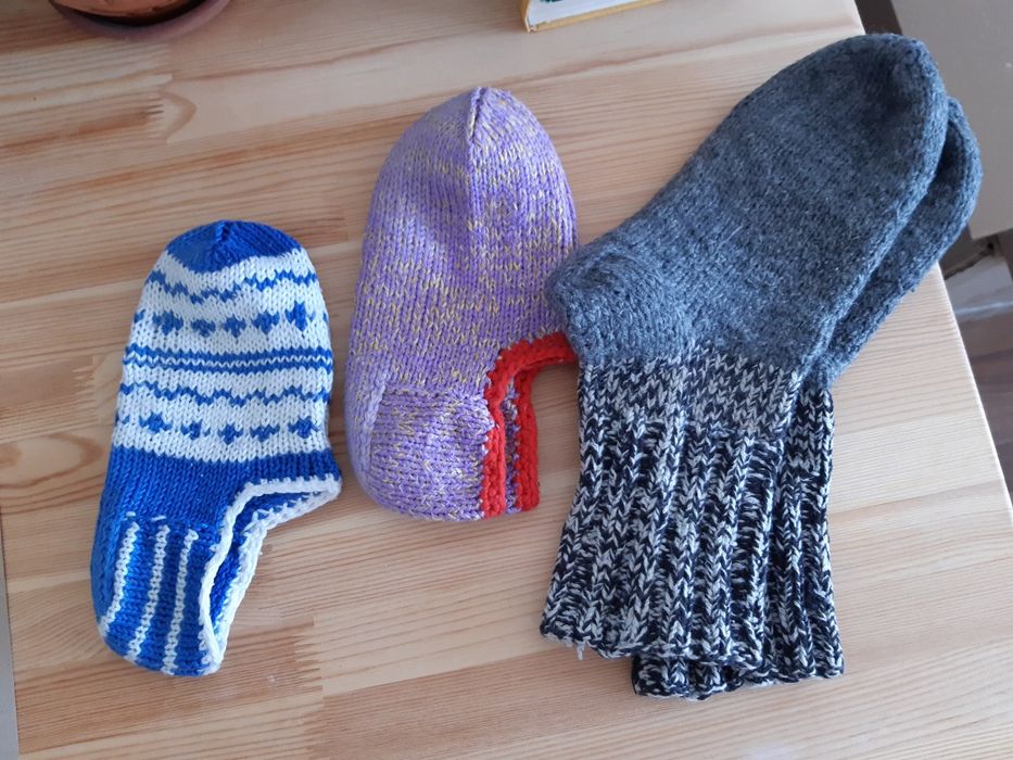 продам вязаные подследники, носки