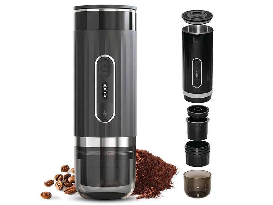 Espressor portabil / Nespresso / Dolce Gusto / cafea măcinată / 3 în 1