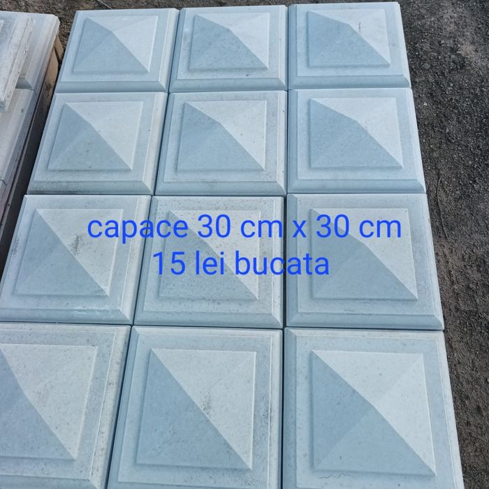 REDUCERI!!  Capace și coame pentru temelia gardului, pavaje, etc