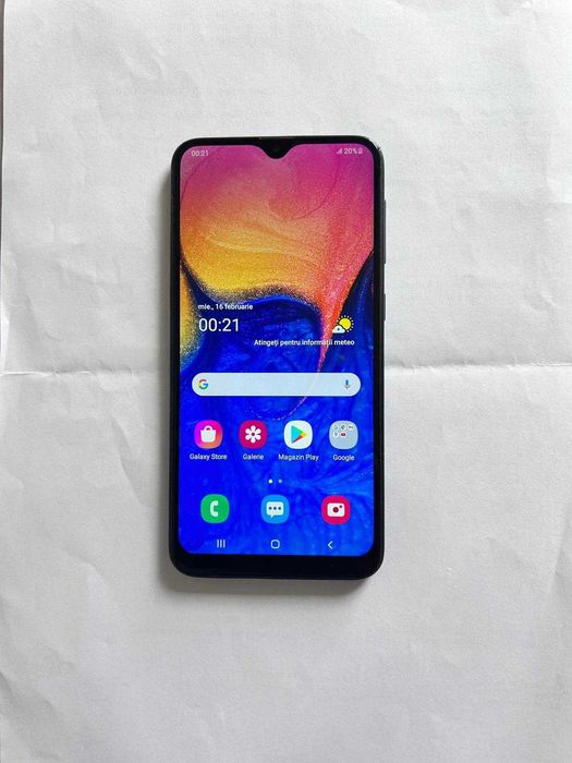 Samsung A10 dual sim,card micro sd cadou