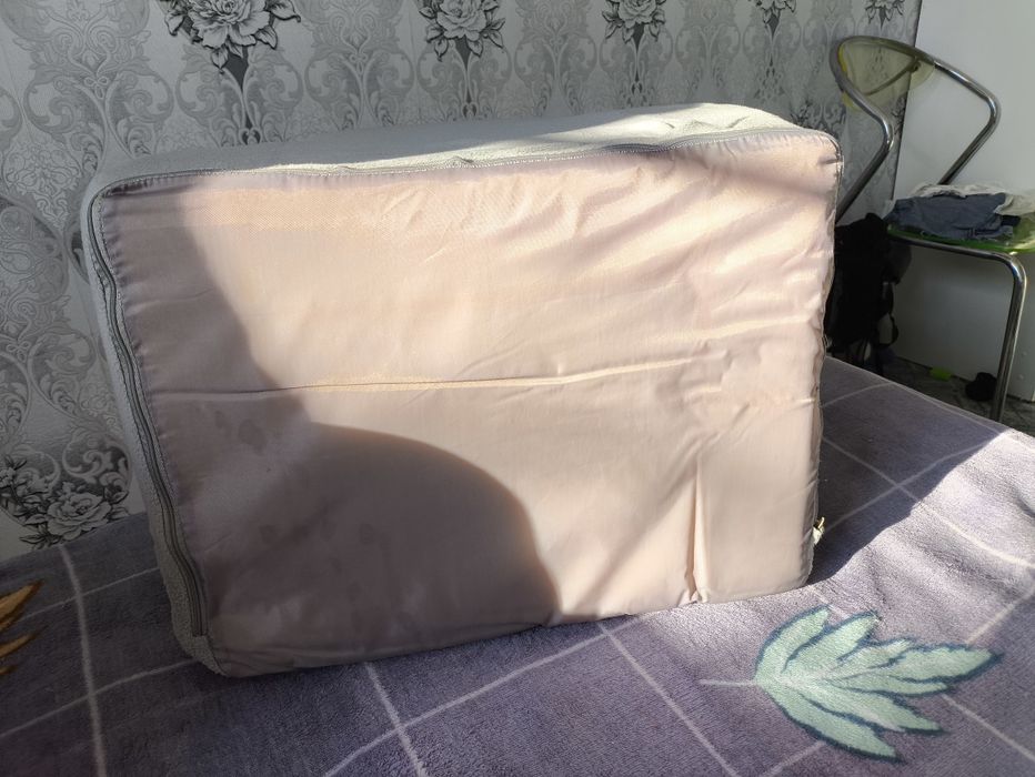 Детское кресло, серое