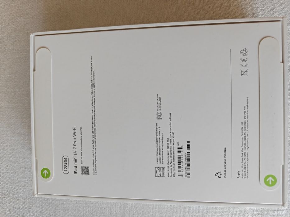 iPad mini 7 Blue nou sigilat in cutie