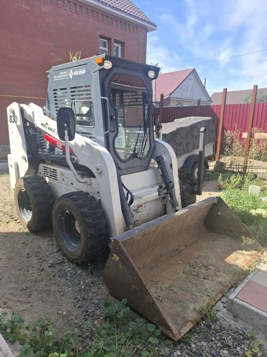 Услуги мини погрузчика бобката